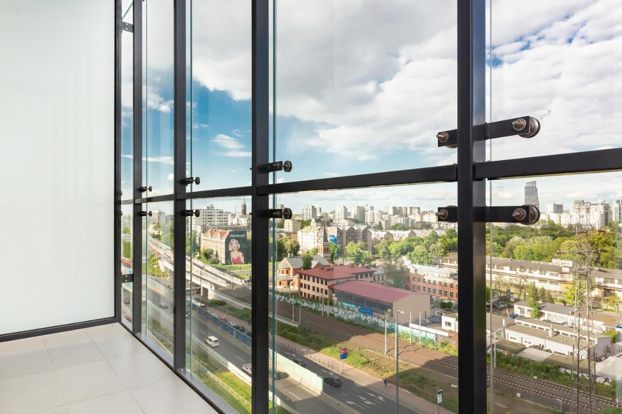 Business Center Apartments Warsaw Wola By Noclegi Renters Eksteriør billede